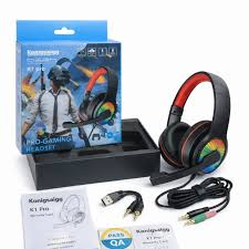 Casque de jeu Écouteurs stéréo